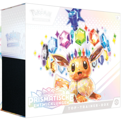 Pokemon Karmesin und Purpur Prismatische Entwicklungen Top Trainer Box (DE)