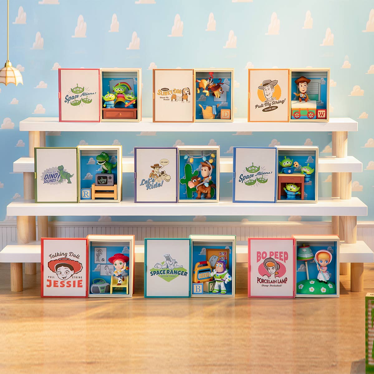 pop mart toy story andy's room series scene sets pop mart toy story andy's room series scene sets