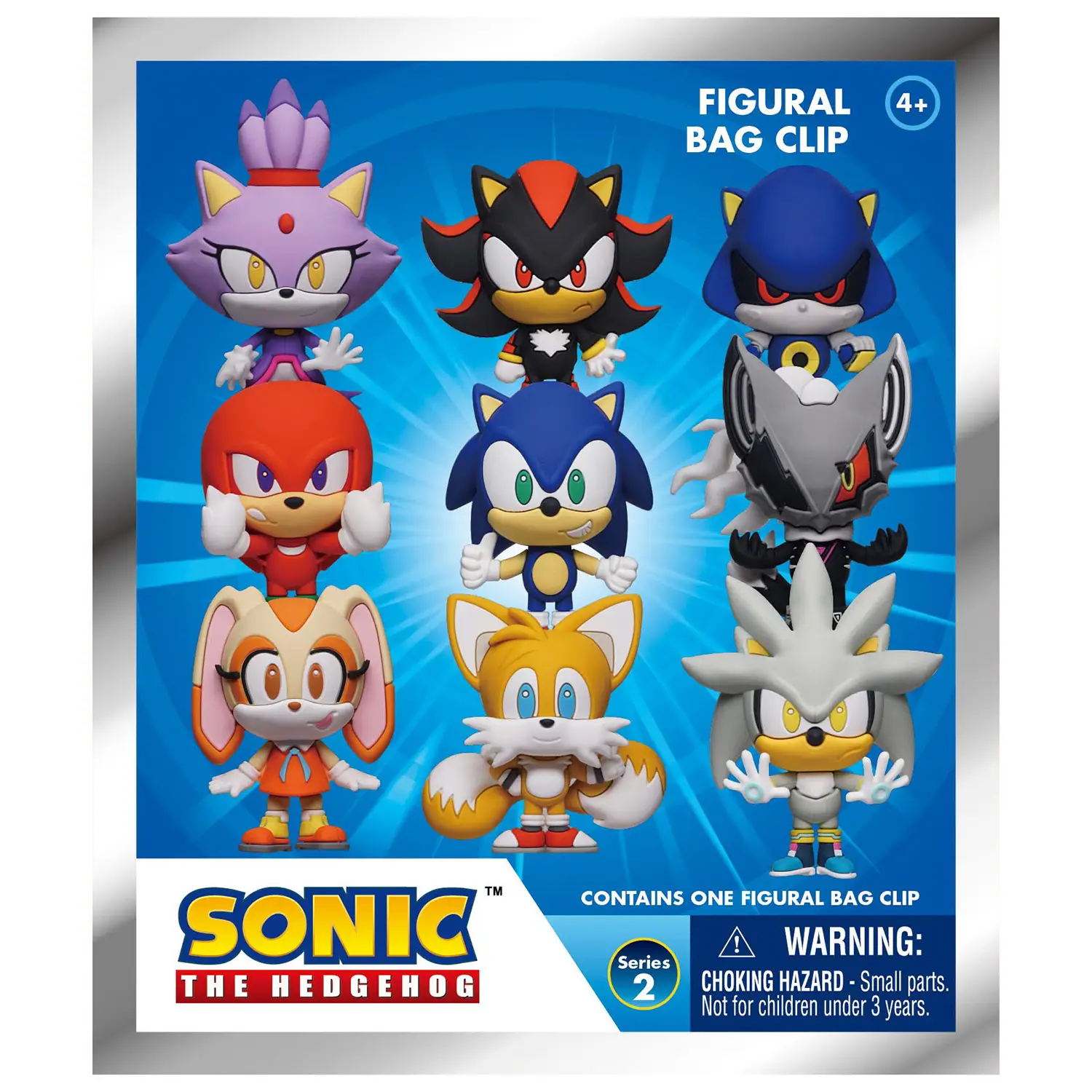 sonic the hedgehog 3d foam bag clip series 2 sonic the hedgehog 3d foam bag clip series 2