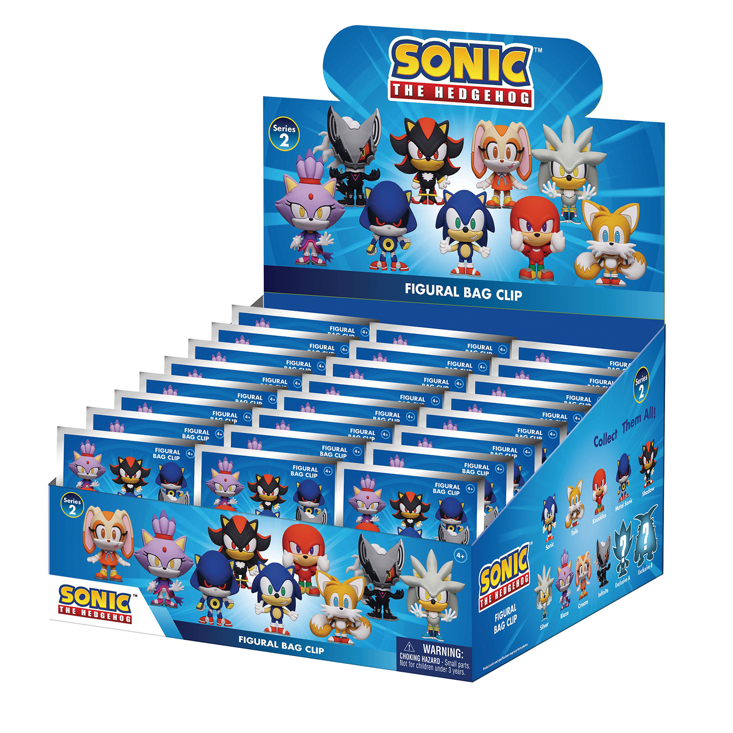sonic the hedgehog 3d foam bag clip series 2 sonic the hedgehog 3d foam bag clip series 2