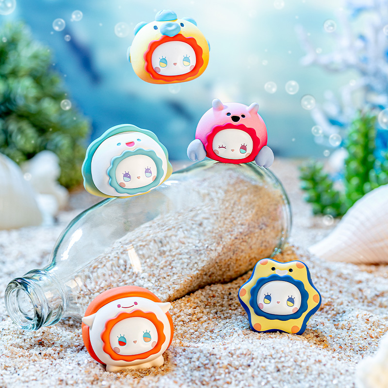 lucky emma ocean bubble beans series blindbox figur lucky emma ocean bubble beans series blindbox figur