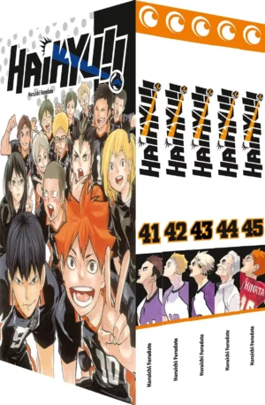 haikyu!! 41 45 im sammelschuber