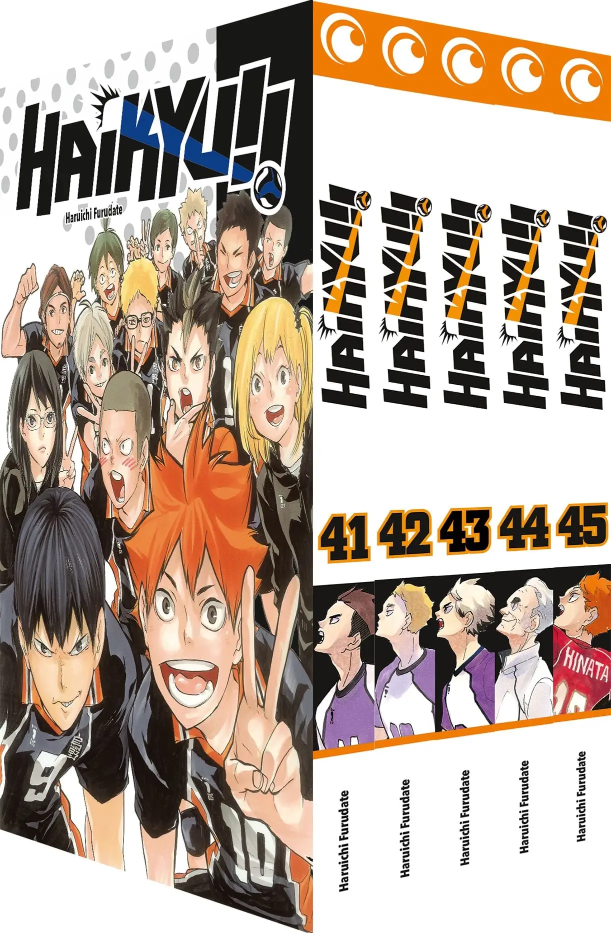 haikyu!! 41 45 im sammelschuber haikyu!! 41 45 im sammelschuber