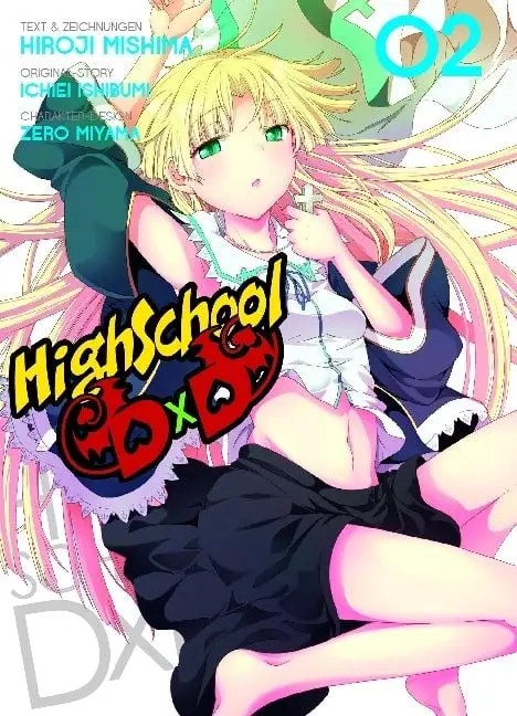 highschool dxd bd. 2 highschool dxd bd. 2