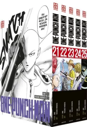 one punch man 21 25 mit schuber