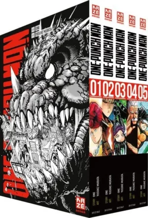 one punch man 01 05 im schuber