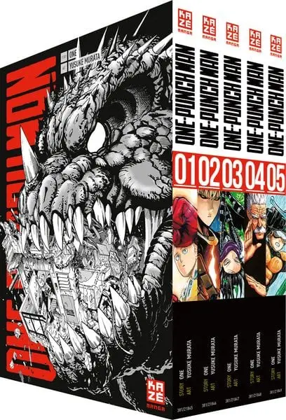 one punch man 01 05 im schuber one punch man 01 05 im schuber