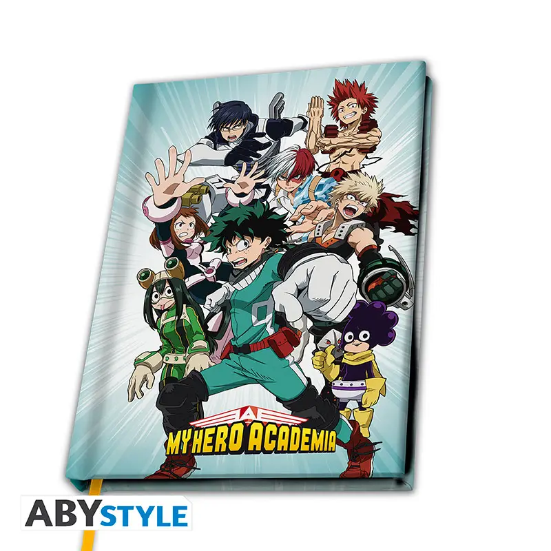 my hero academia a5 notebook "heroes" my hero academia a5 notebook "heroes"