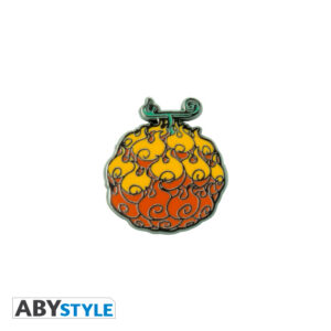 one piece pin flame flame fruit