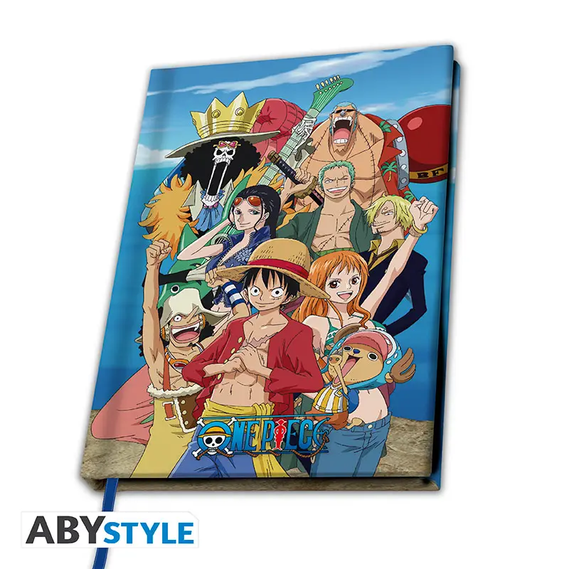 one piece a5 notebook "straw hat crew" one piece a5 notebook "straw hat crew"