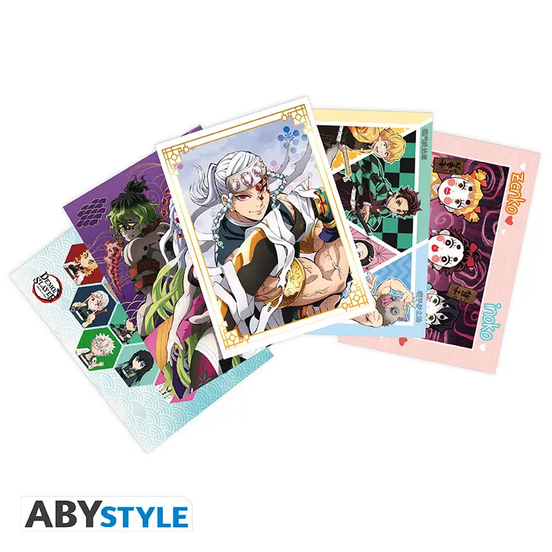 demon slayer postcards entertainment district arc(14,8x10,5) demon slayer postcards entertainment district arc(14,8x10,5)