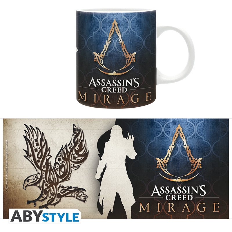 assassin's creed mug 320 ml crest and eagle mirage subli assassin's creed mug 320 ml crest and eagle mirage subli