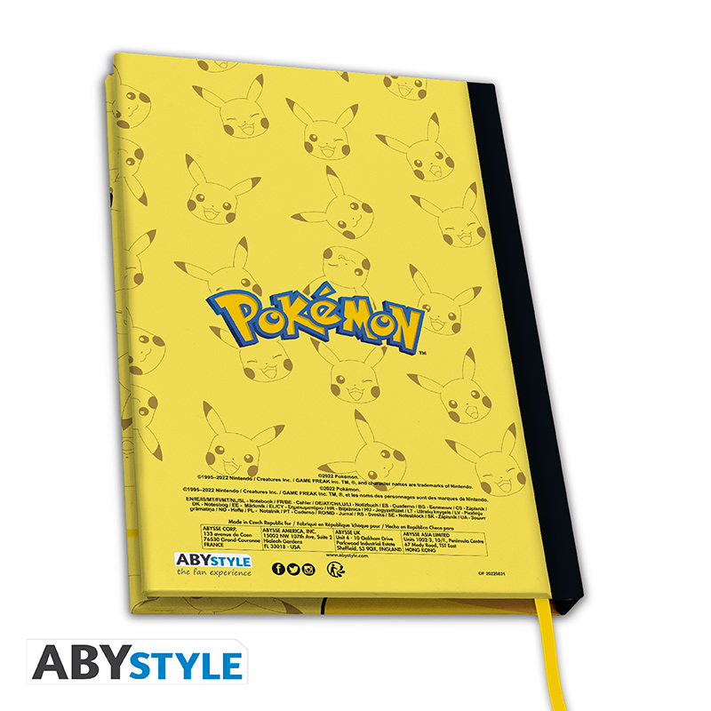 pokemon pck a5 notebook + mug320ml + postcards "pikachu" * pokemon pck a5 notebook + mug320ml + postcards "pikachu" *