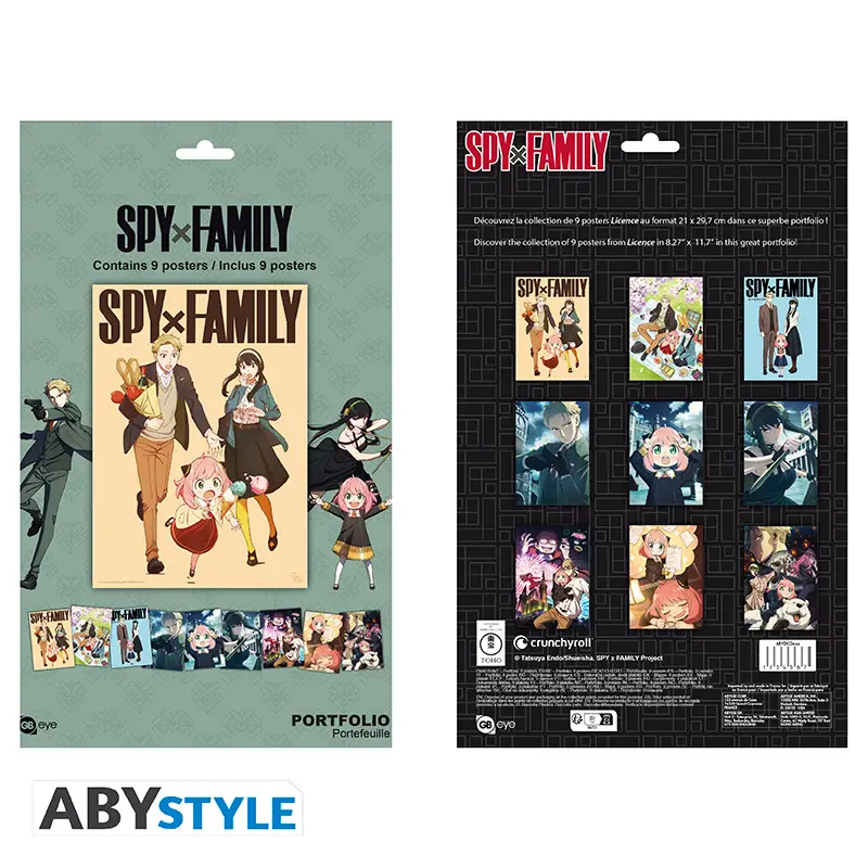 spy x family portfolio 9 posters characters s4 (21 spy x family portfolio 9 posters characters s4 (21