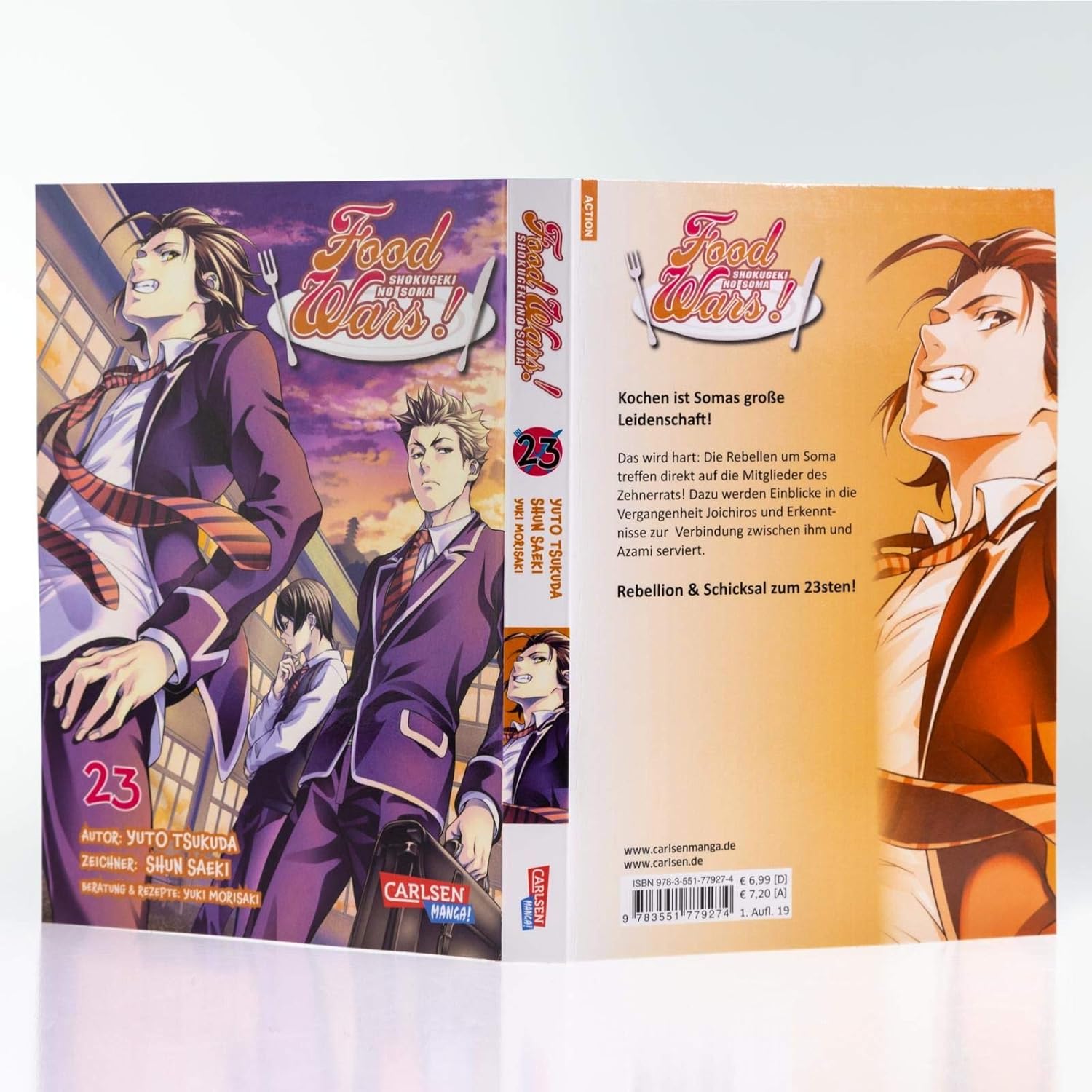 food wars shokugeki no soma 23 food wars shokugeki no soma 23
