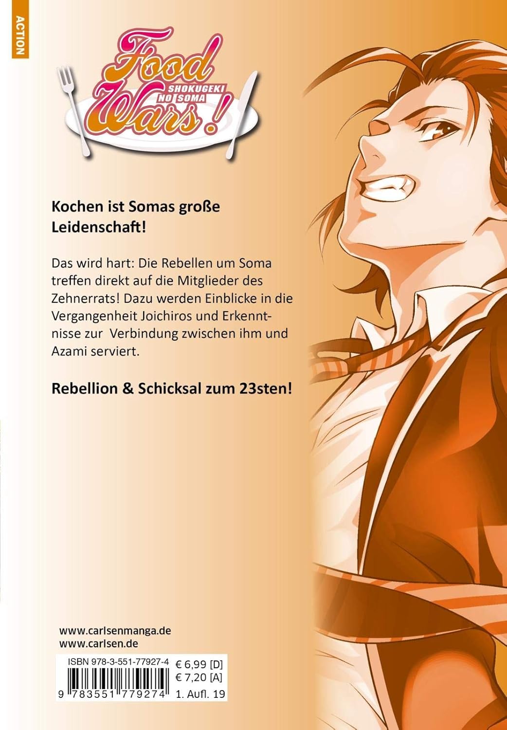 food wars shokugeki no soma 23 food wars shokugeki no soma 23