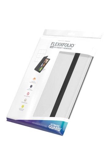 ultimate guard flexxfolio 360 18 pocket xenoskin white ultimate guard flexxfolio 360 18 pocket xenoskin white