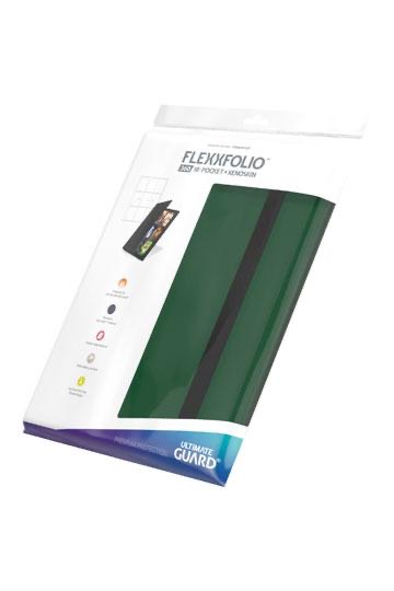 ultimate guard flexxfolio 360 18 pocket xenoskin green ultimate guard flexxfolio 360 18 pocket xenoskin green