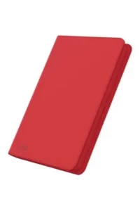 ultimate guard zipfolio 360 18 pocket xenoskin red