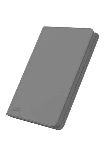ultimate guard zipfolio 360 18 pocket xenoskin grey ultimate guard zipfolio 360 18 pocket xenoskin grey