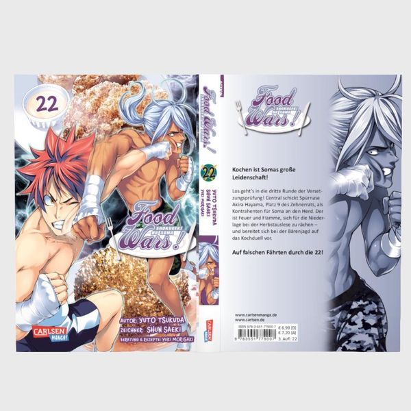 food wars shokugeki no soma 22 food wars shokugeki no soma 22
