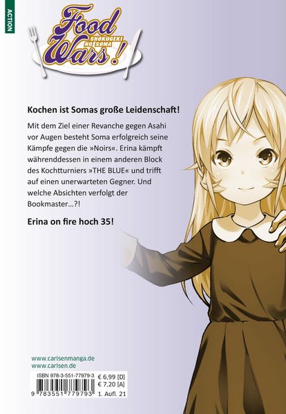 food wars shokugeki no soma 35 food wars shokugeki no soma 35