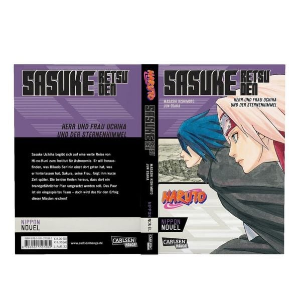 naruto sasuke retsuden: herr und frau uchiha und der sternenhimmel (nippon novel) naruto sasuke retsuden: herr und frau uchiha und der sternenhimmel (nippon novel)