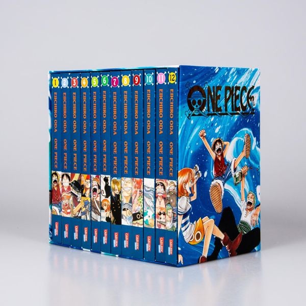 one piece sammelschuber 1: east blue (inklusive band 1–12) one piece sammelschuber 1: east blue (inklusive band 1–12)