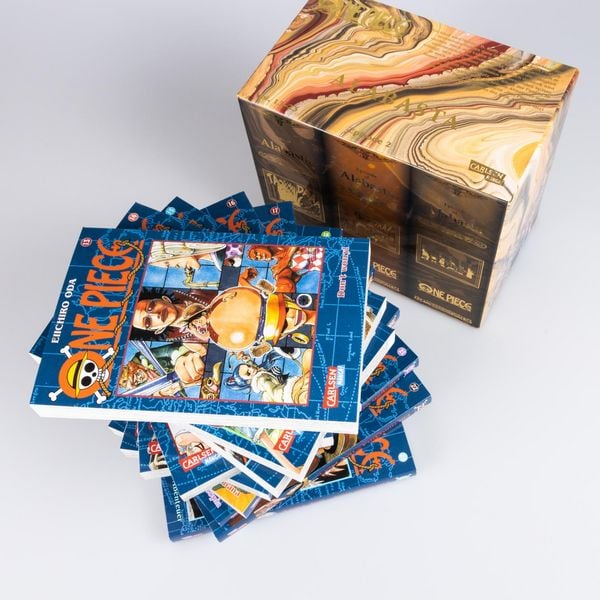 one piece sammelschuber 2: alabasta (inklusive band 13–23) one piece sammelschuber 2: alabasta (inklusive band 13–23)