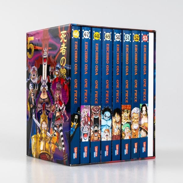 one piece sammelschuber 5: thriller bark (inklusive band 46–53) one piece sammelschuber 5: thriller bark (inklusive band 46–53)