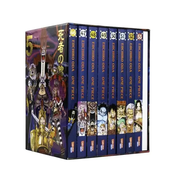 one piece sammelschuber 5: thriller bark (inklusive band 46–53) one piece sammelschuber 5: thriller bark (inklusive band 46–53)
