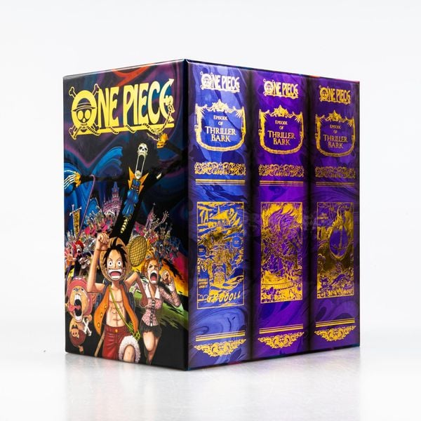 one piece sammelschuber 5: thriller bark (leer, für die bände 46–53, limitiert) one piece sammelschuber 5: thriller bark (leer, für die bände 46–53, limitiert)