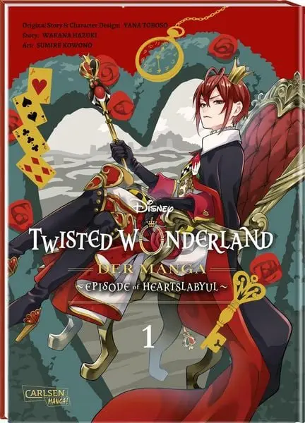 twisted wonderland: der manga 1 twisted wonderland: der manga 1