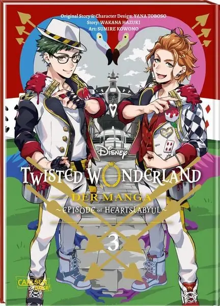 twisted wonderland: der manga 3 twisted wonderland: der manga 3