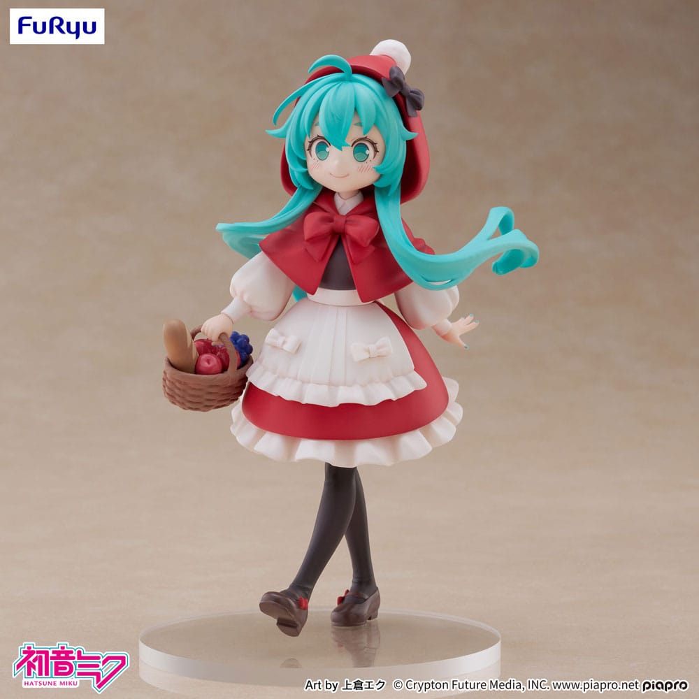 hatsune miku desktop fairy pvc statue hatsune miku little red riding hood ver. 16 cm hatsune miku desktop fairy pvc statue hatsune miku little red riding hood ver. 16 cm