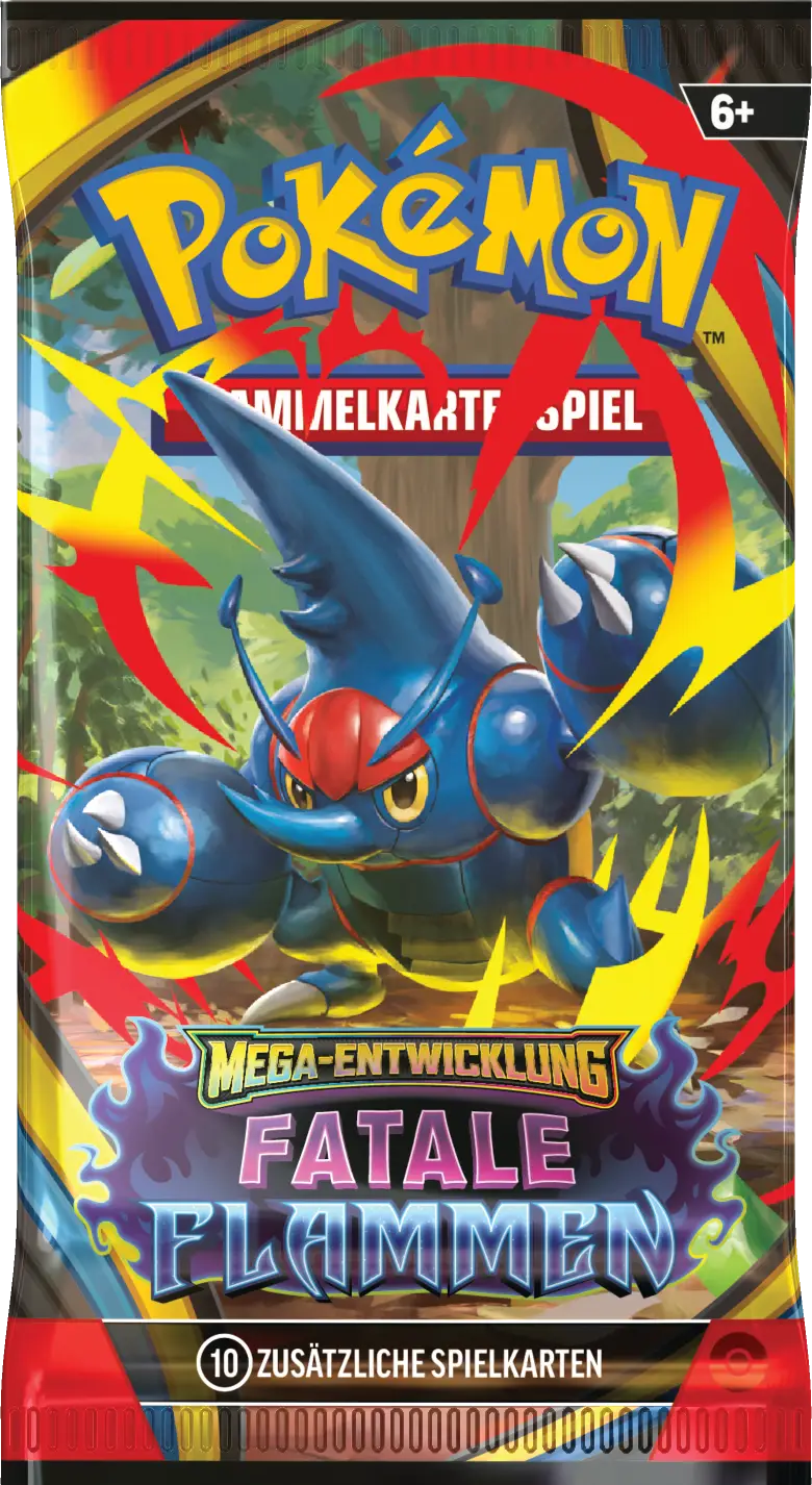 Pokémon TCG Fatale Flammen – Booster (Deutsch)