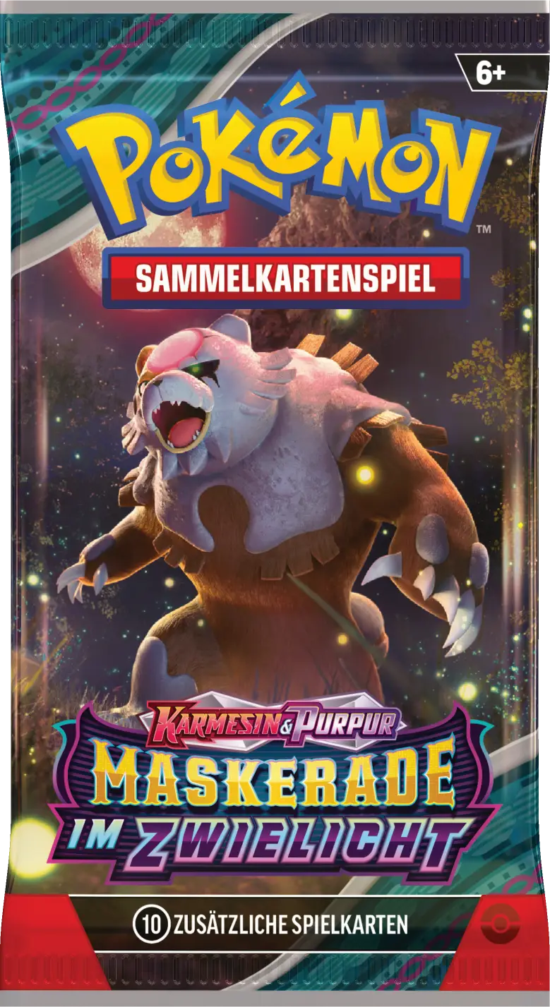Pokémon TCG Maskerade im Zwielicht – Booster (Deutsch)