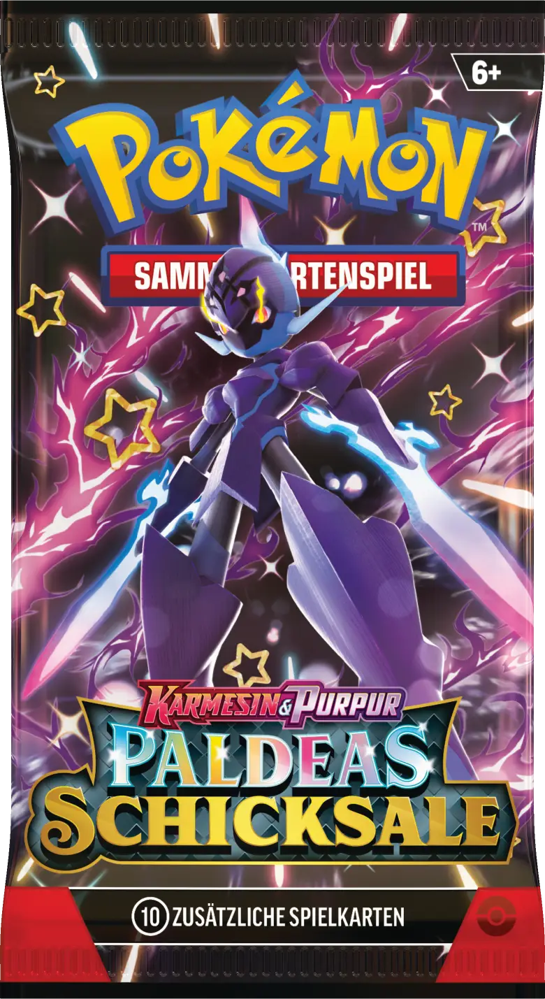 Pokémon TCG Paldeas Schicksale – Booster (Deutsch)