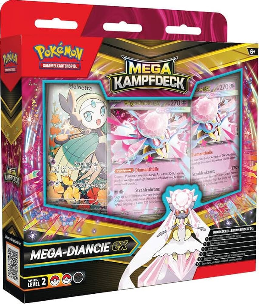 Kampf Decks Pokémon Kampfdeck Mega-Diancie ex