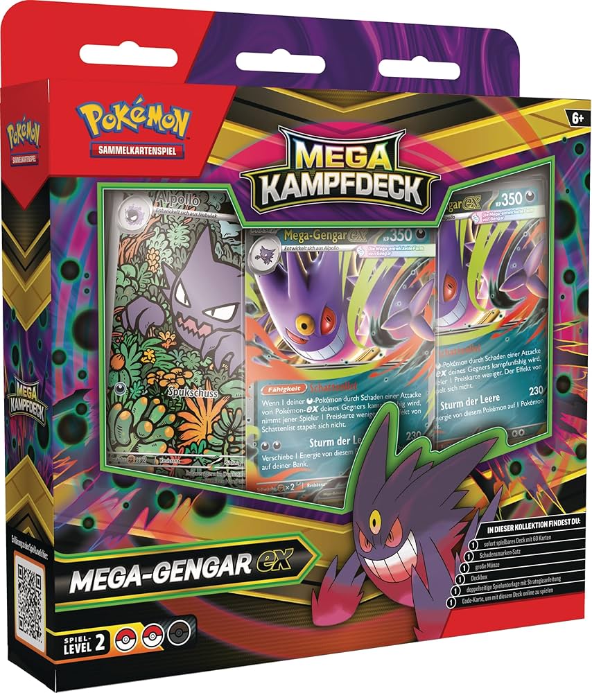 Kampf Decks Pokémon Kampfdeck Mega-Gengar ex