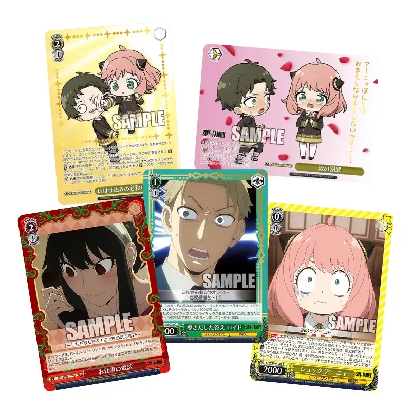 bushiroad ws71252 weiss schwarz tcg spy x family display 16 boosters 9 2 bushiroad ws71252 weiss schwarz tcg spy x family display 16 boosters 9 2
