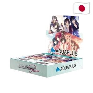 weiss schwarz rose aquaplus 10er display japanisch